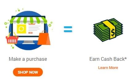 online store gives part of your money back