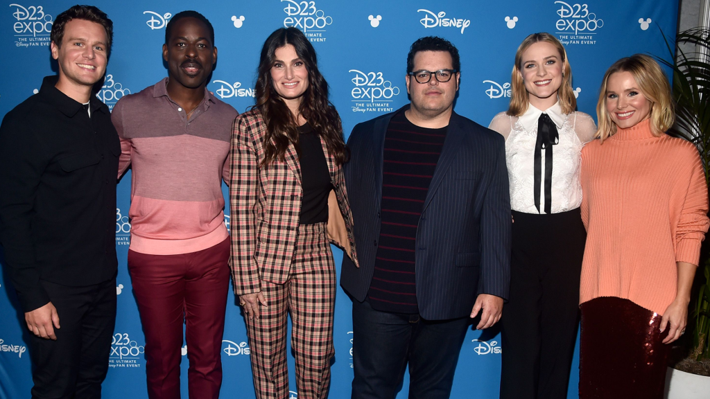 The cast of "Frozen 2" at the D23 Expo