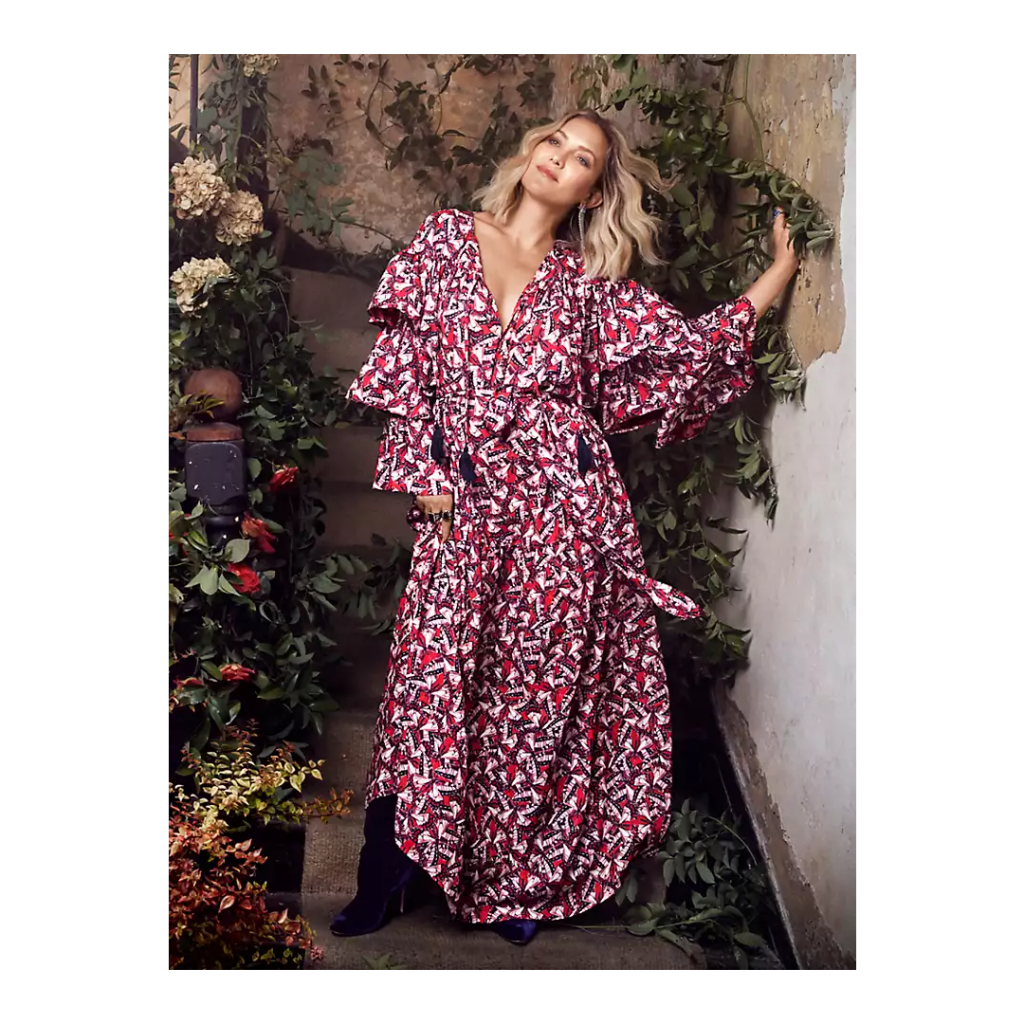 Happy Nature And Kate Hudson: Windsong Maxi Dress