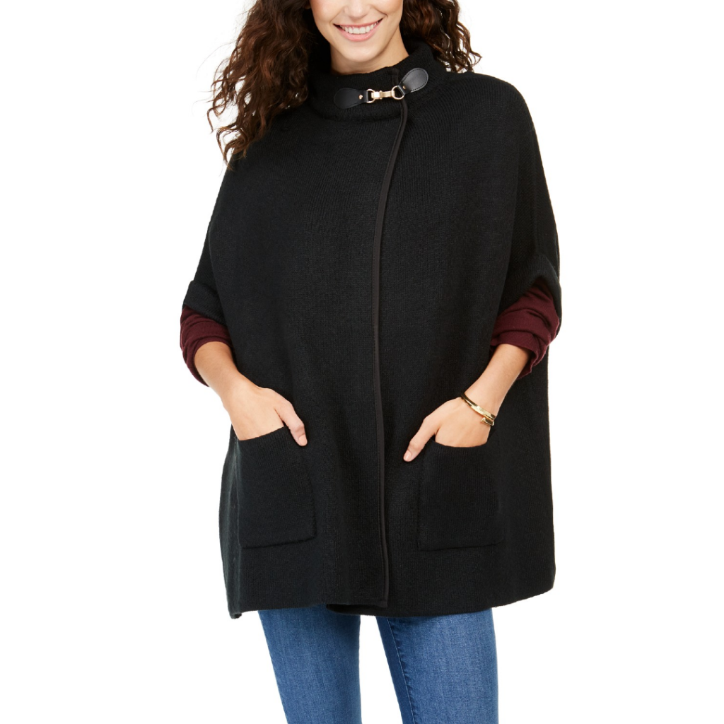 macy's fall coupons Cejon Solid Riding Cape