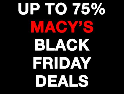 Amazing Macy's Black Friday Deals With Cash Back To Save BIG