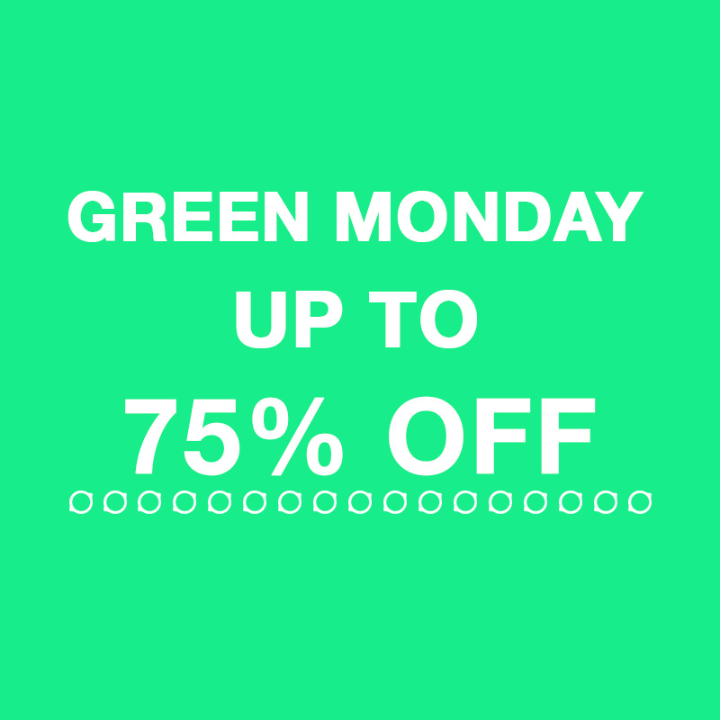 Green Monday Deals With UP TO 75 OFF + Cash Back To Save BIG