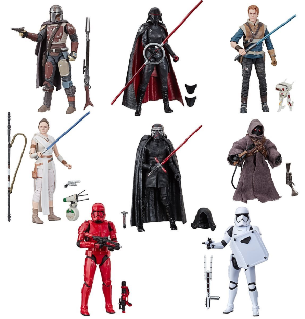 Star wars characters clearance dolls