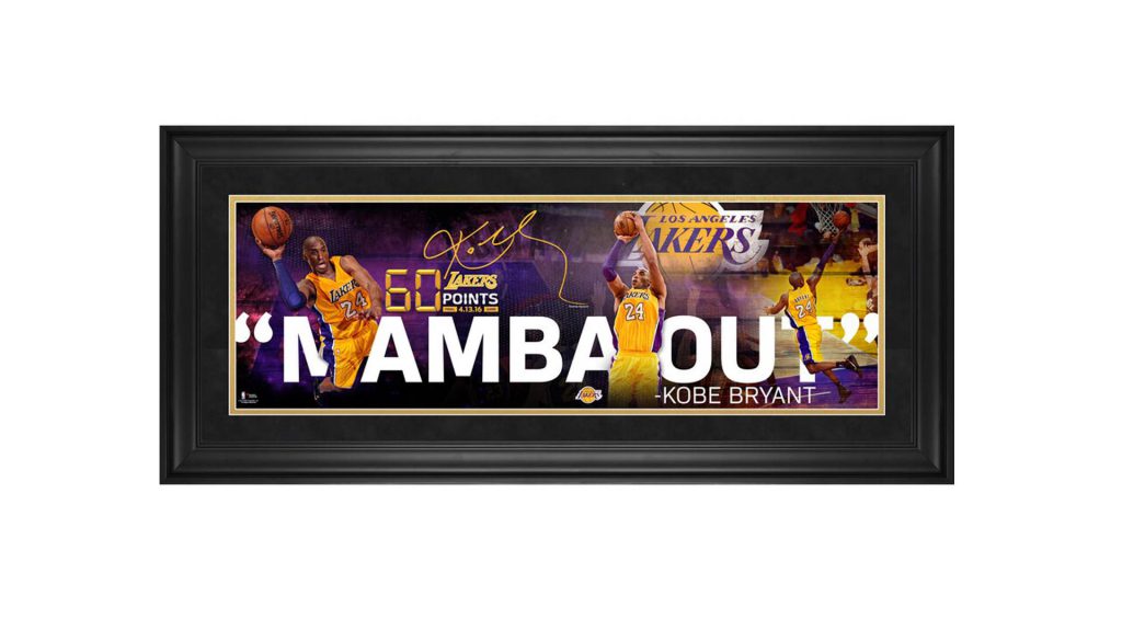 Kobe Bryant is forever! Check out some of remarkable collectible jerseys and items that made history of one of the greatest of all time!