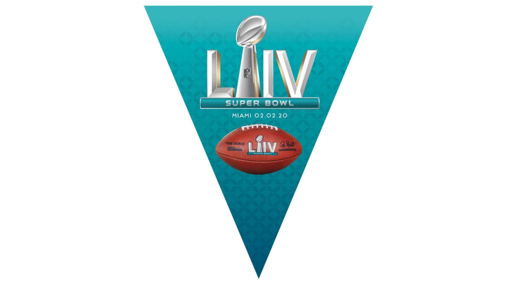 Super Bowl LIV Party - Buy Pennant Banner At Walmart And Get UP TO 16% Walmart Cash Back